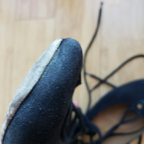 Chloe Foster lace up flats 38 - Picture 11 of 11